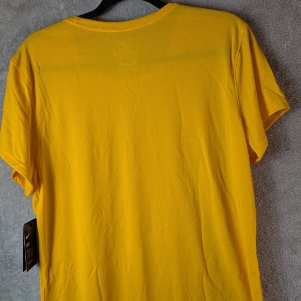 NWT Nike Golden "The Nike Tee" with Silver Swoosh - Picture 2 of 4